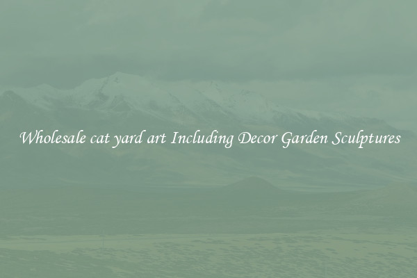 Wholesale cat yard art Including Decor Garden Sculptures